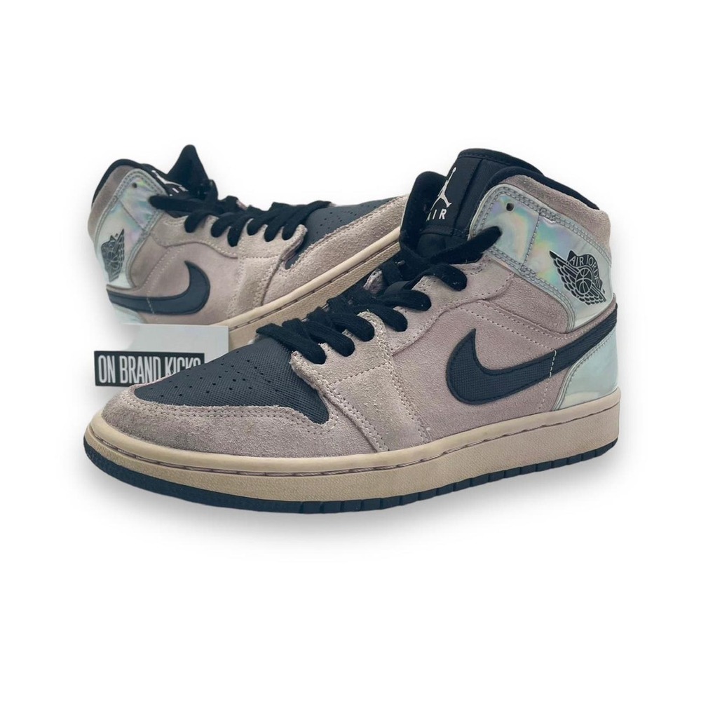 (7.5 Women's) Wmns Air Jordan 1 Mid 'Iridescent'